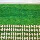 Beni Ourain rug in natural wool, handmade, size 150 x 250 cm.