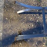 1970 chrome design coffee table