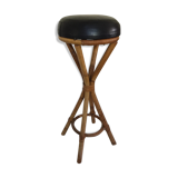 Rattan bar stool