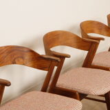 4 x dining chairs | Korup Stolefabrik | KS 21 | Re-upholstered