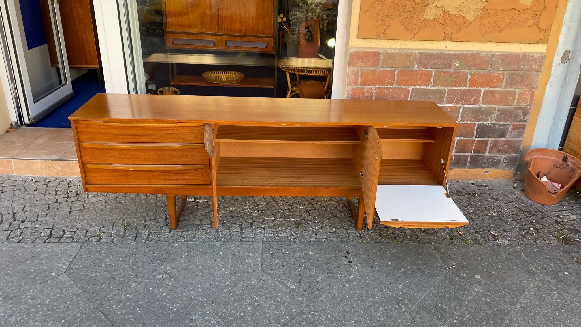 Teak row from the 60s