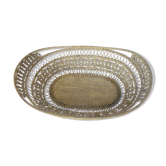 Finely woven wicker basket, late 19th century