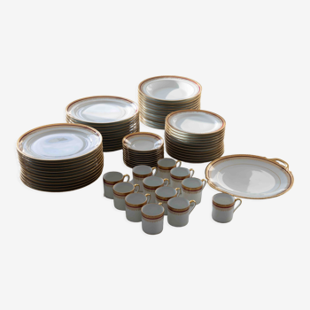 Sevice 72 pieces Limoges porcelain
