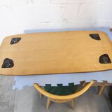Nordic coffee table 1960 teak ceramic
