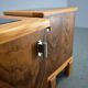 1935s pair of rare Art Deco bedside tables, Czechoslovakia