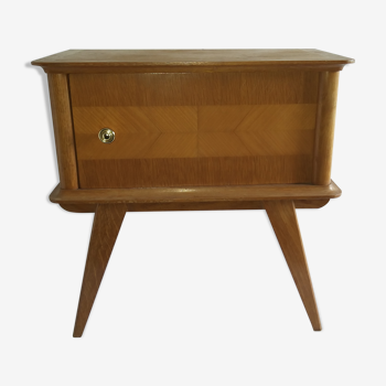 Vintage  bedside in beech