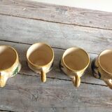 Set of 4 coffee cups