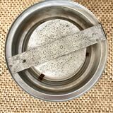 Holophane and chrome art deco ceiling light