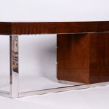 Mid-century walnut writing desk
