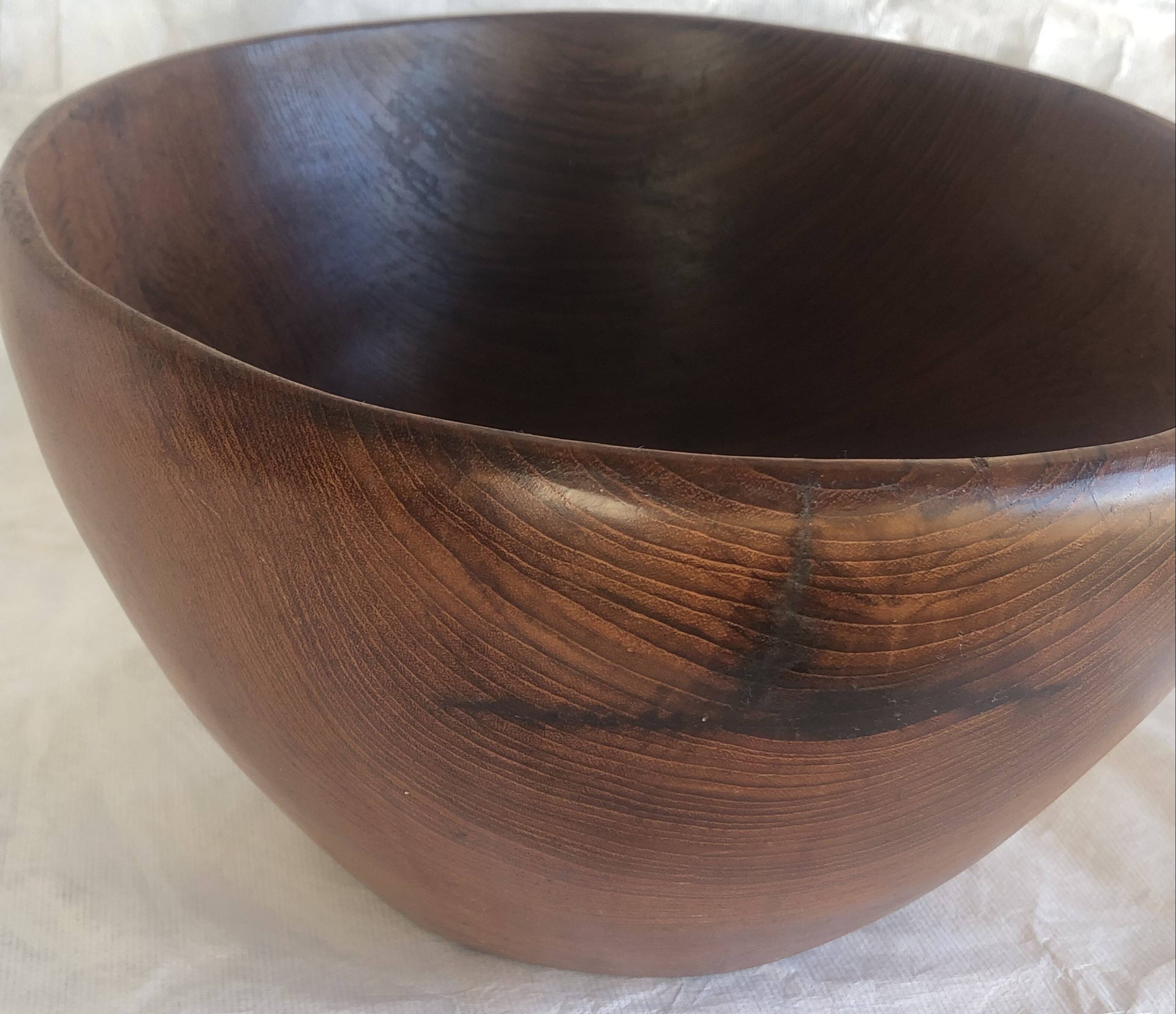 saladier en Teck vintage  sandinave