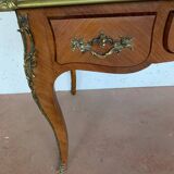 Louis XV style state desk Red leather top 20th century