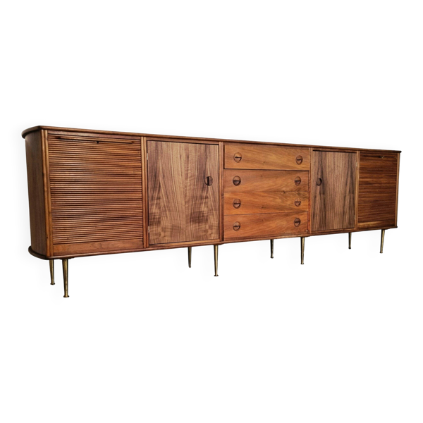 Enfilade en noyer des années 1950 – William Watting Modernord
