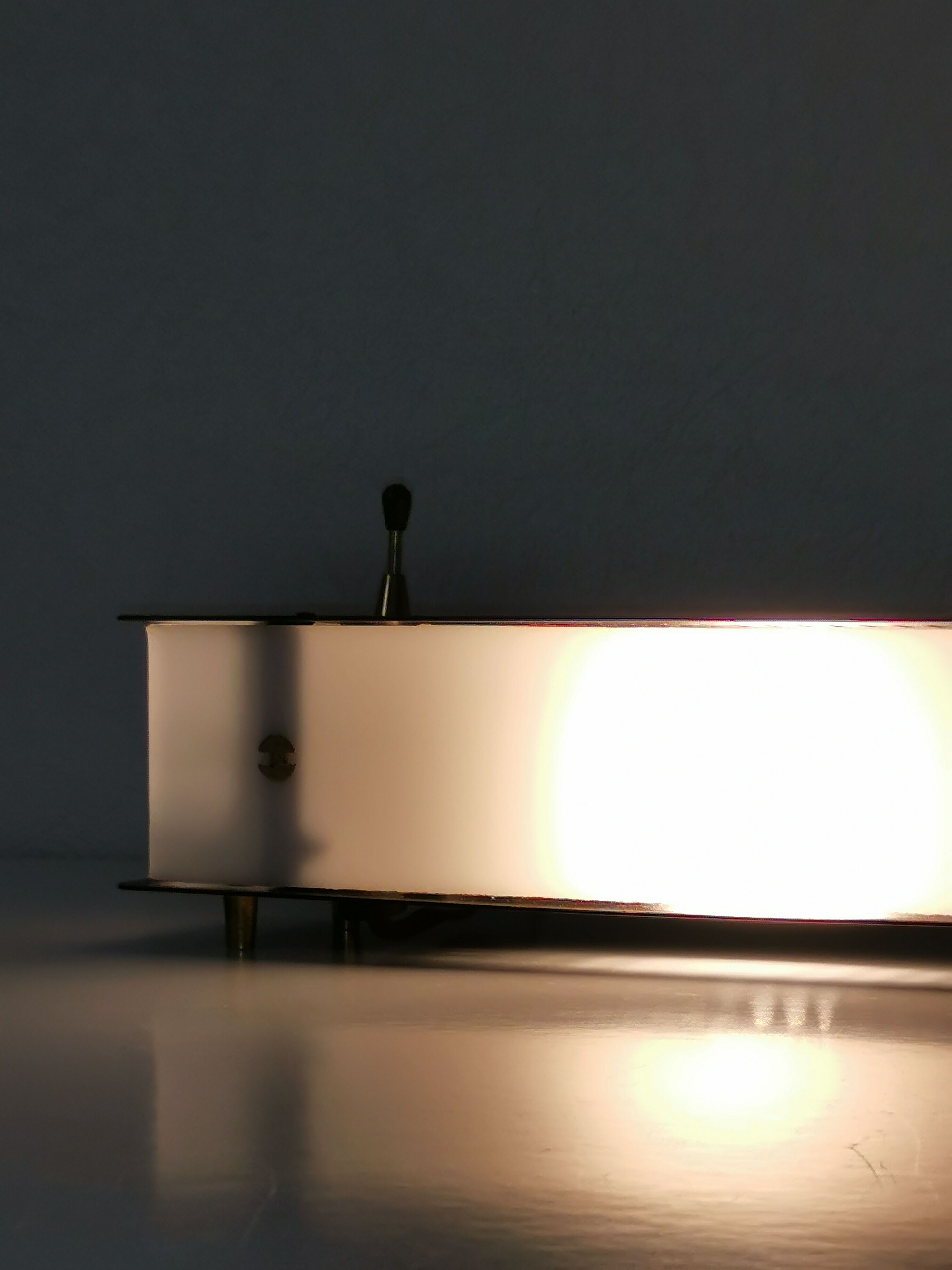 Arlus House metal plexiglass horizontal lamp, France, 1960