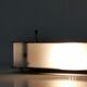 Arlus House metal plexiglass horizontal lamp, France, 1960