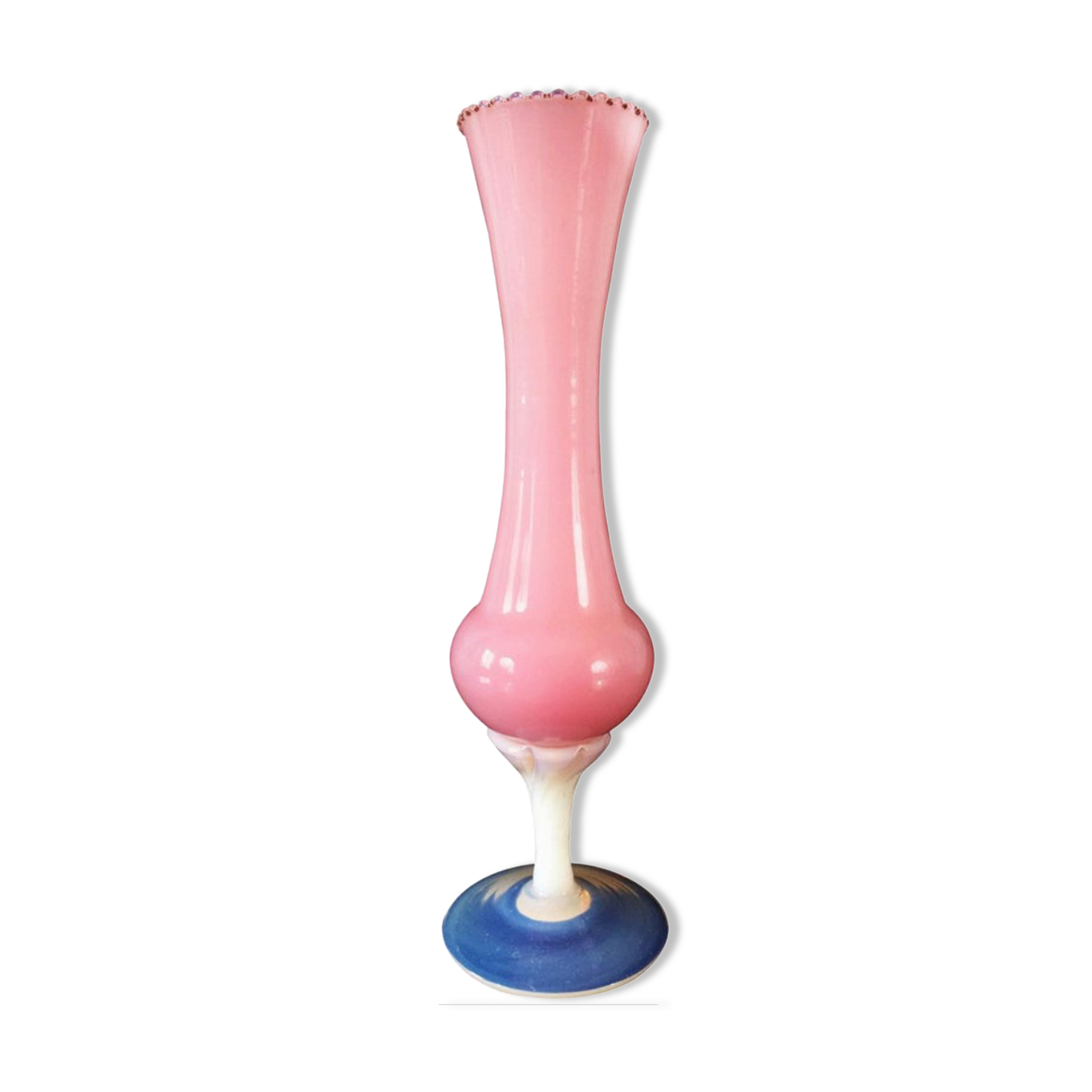 Vase in Pink Opaline 1920