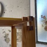 Renewed pine bookcase