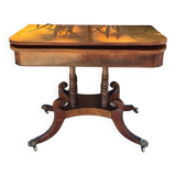 Small Regency Period Mahogany Table or Console.