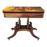 Petite table ou console En Acajou D’époque Regency.