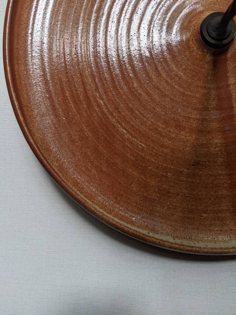 Cheese board stoneware handmade brutalist design slow country decoration