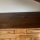 Buffet ancien en noyer blond