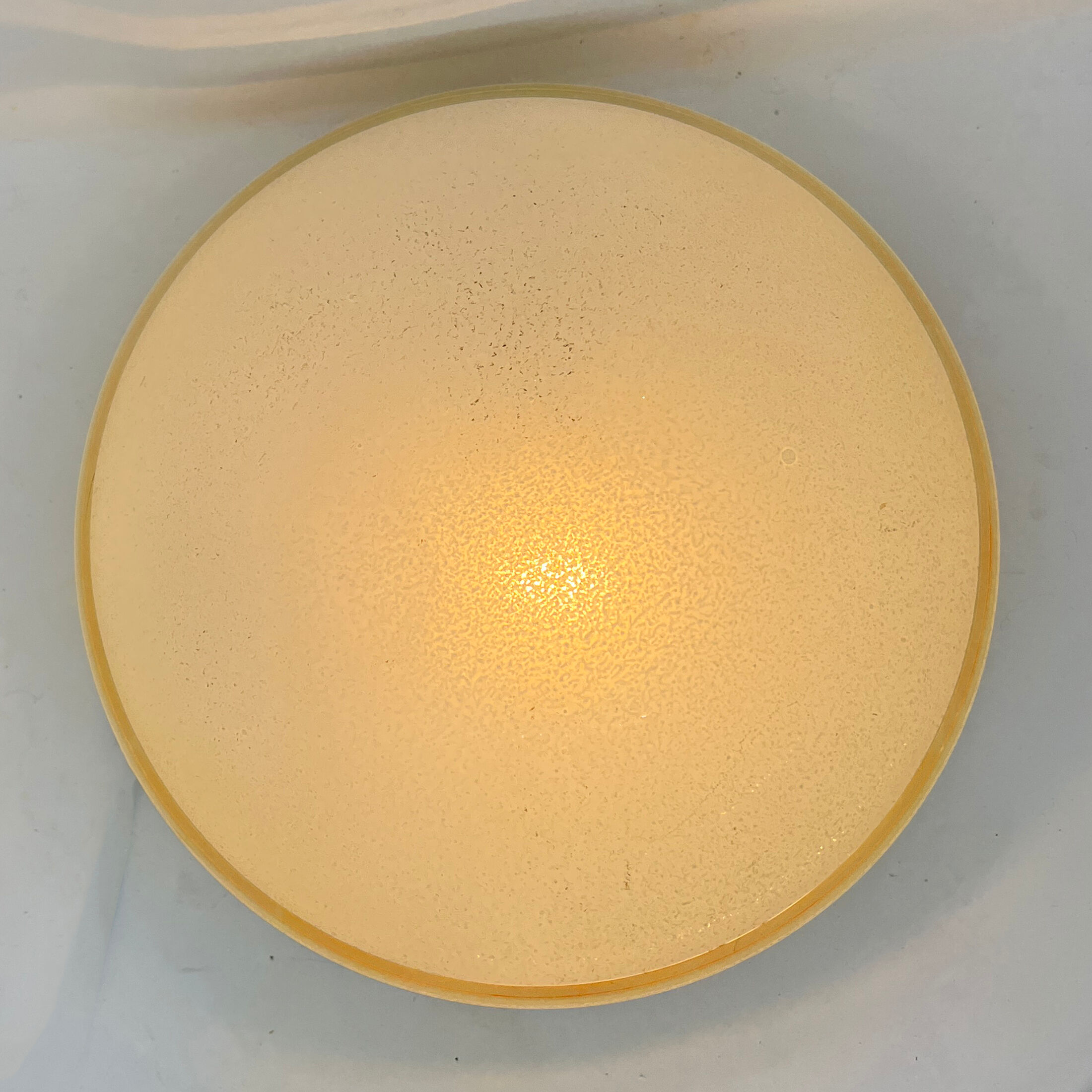 Plafon lamp art deco Meissen, Germany, 1940s