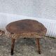 Brutalist tripod stool