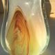 Blown glass vase