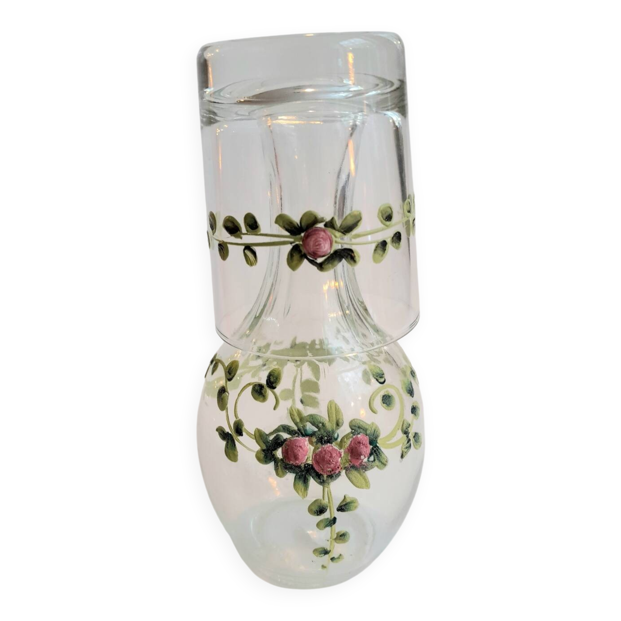 Night service, carafe + glass