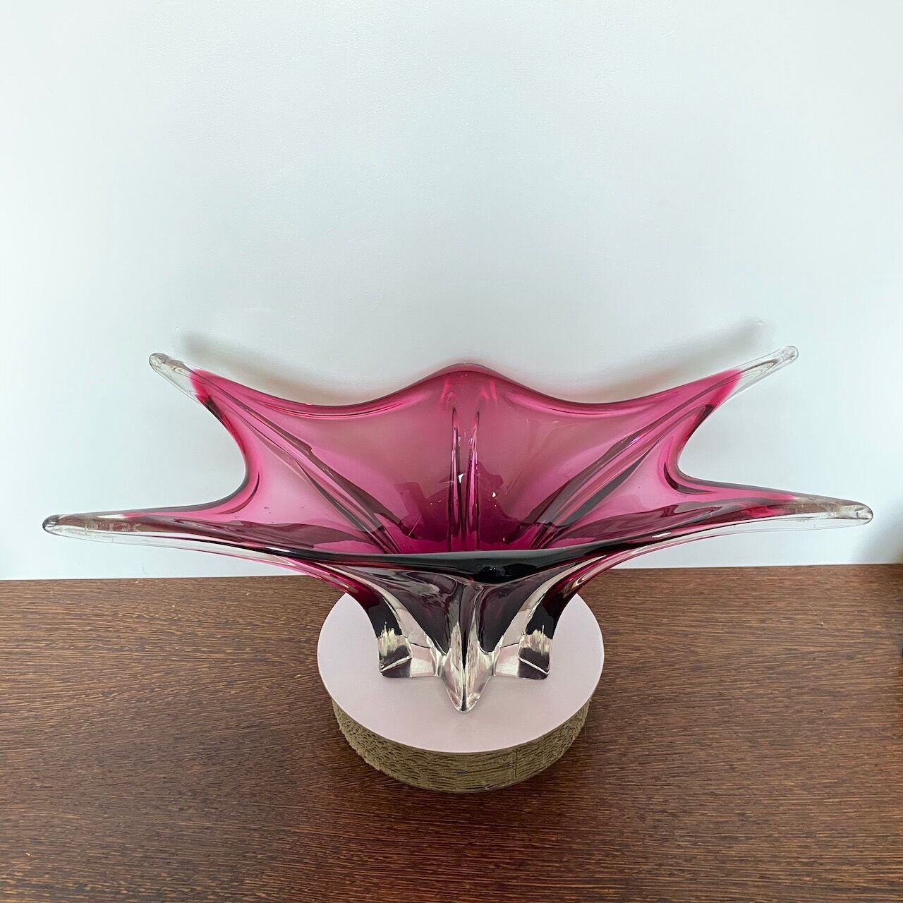 Large Murano centerbowl - Sommerso technique