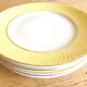 6 flat earthenware plates - Orchies - Moulin des Loups