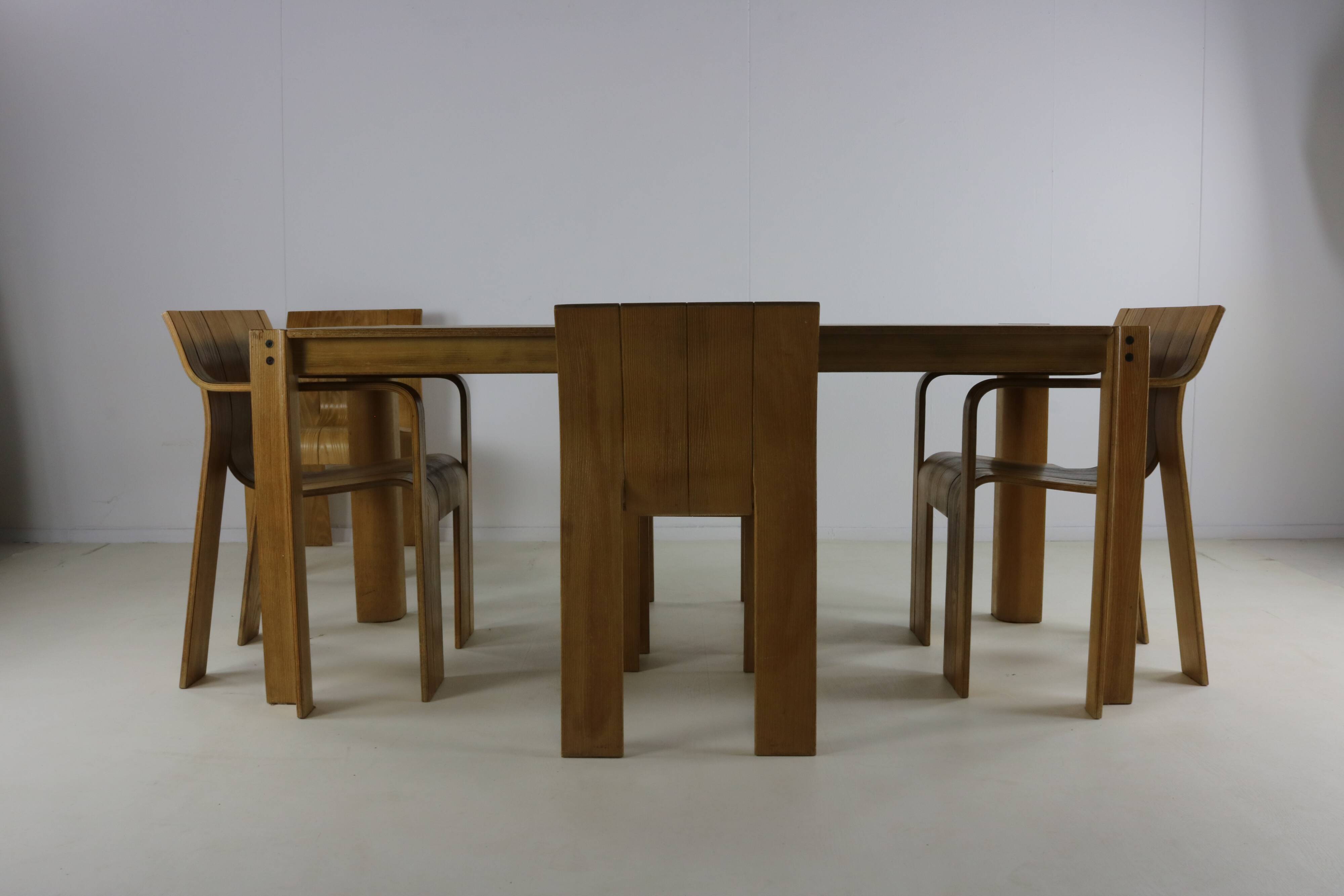 Dutch seventies design dining group by Gijs Bakker for Castelijn