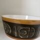 Vintage ceramic salad bowl