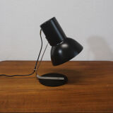 Black table lamp, 60's