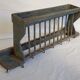 Antique wall shelf - Burmese teak drainer - 63 x 14 x 23 cm
