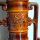 West germany ceramic floor lamp 70s