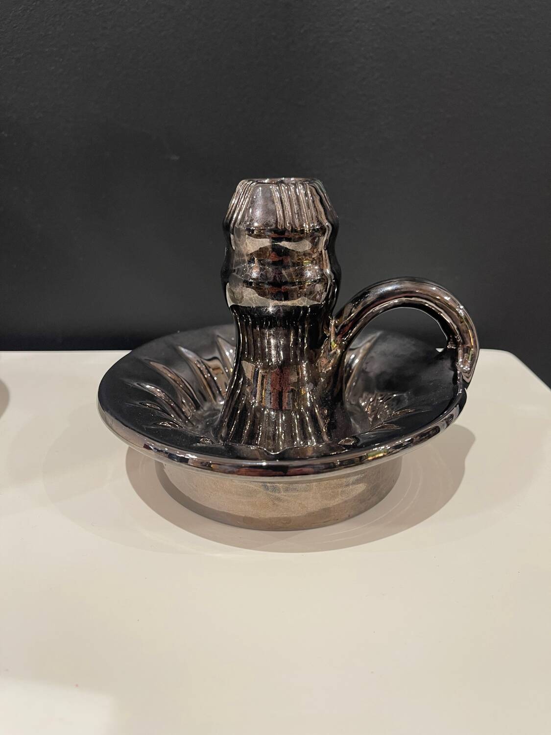 Ceramic candle holder 1970