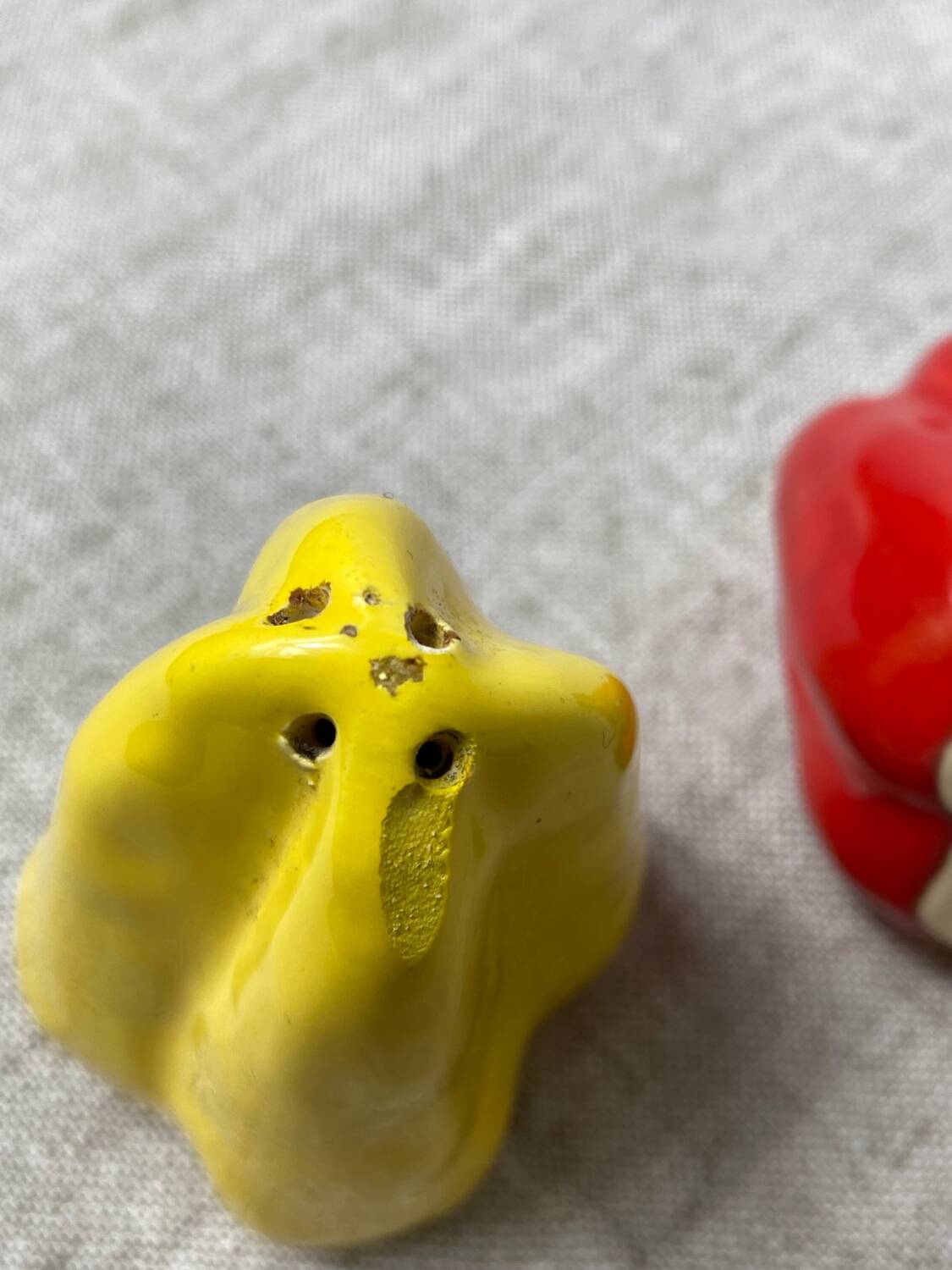 Ceramic salt and pepper shakers
