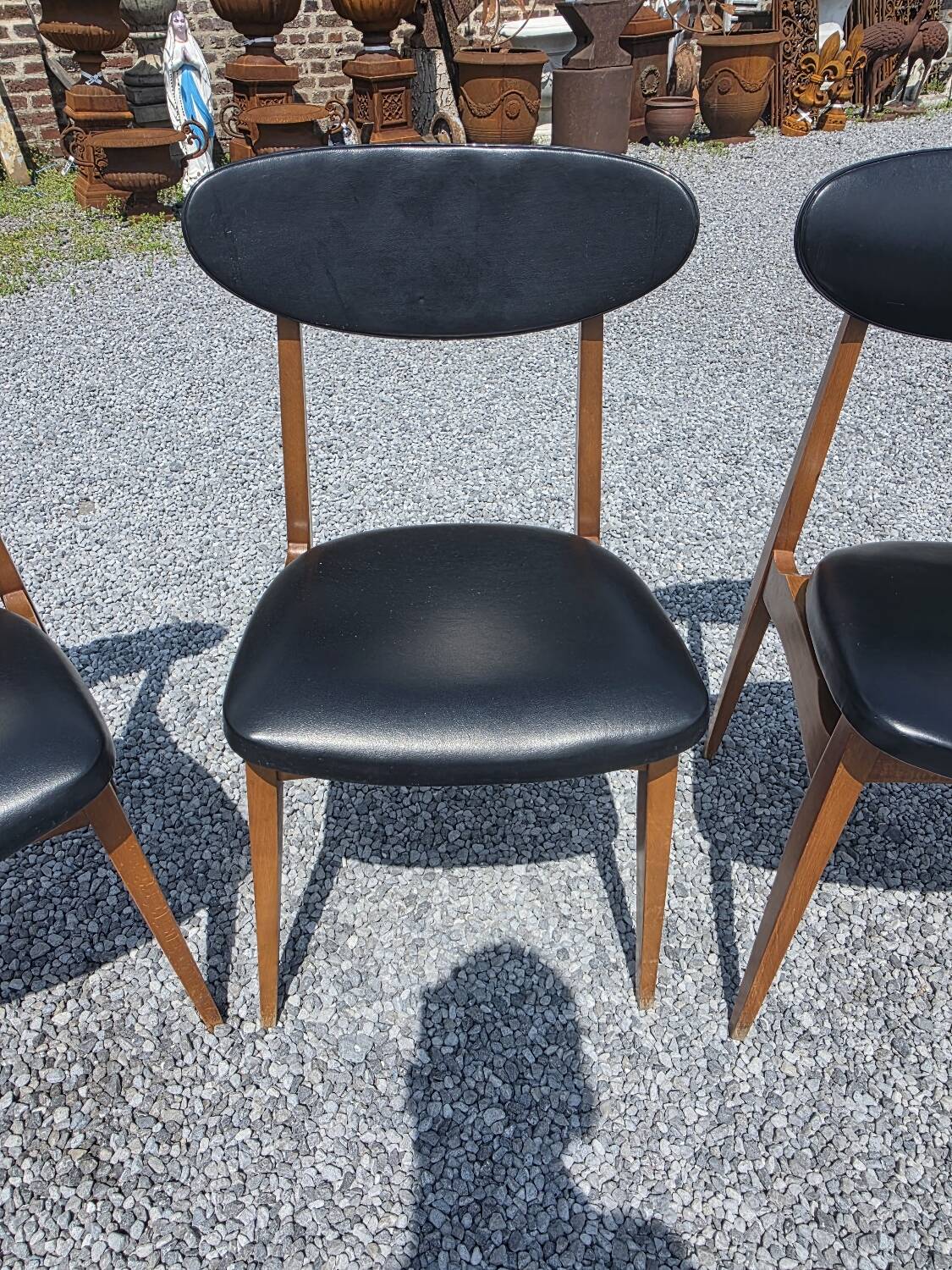 6 Scandinavian chairs from the 60s
