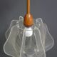 Pendant Lamp by Paul Secon for Sompex Mid Century, space age