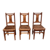 3 Art Deco Luterma chairs Estonia 1950