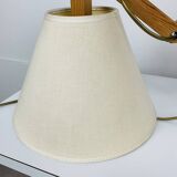 60s accordion wall light, pine