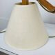 60s accordion wall light, pine