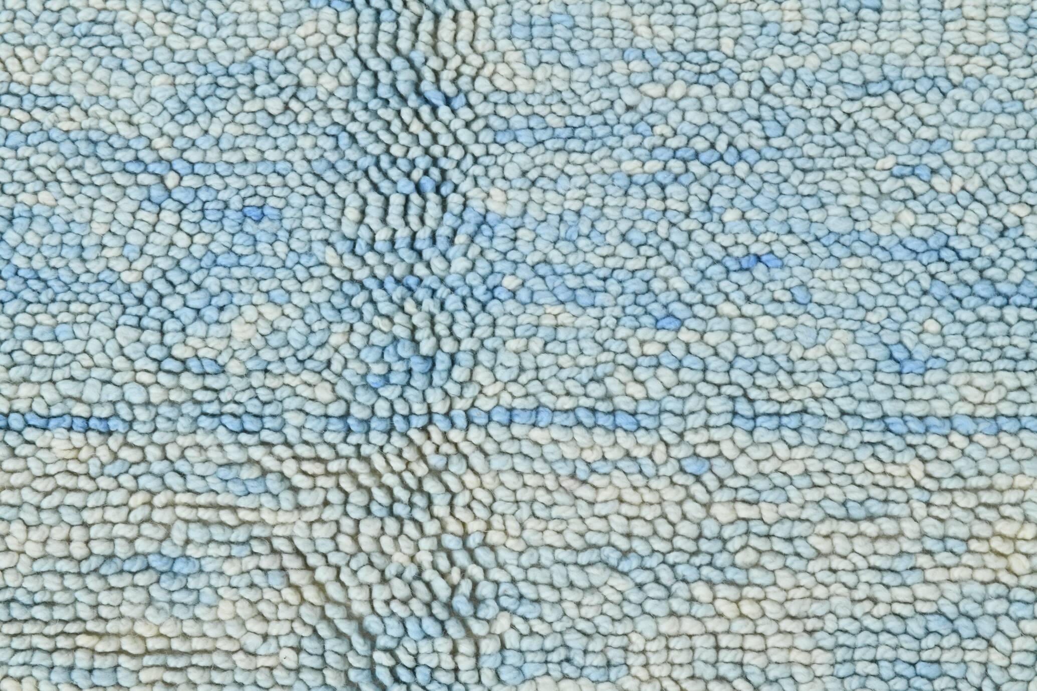 8x11 light blue large oushak rug, 244x344cm