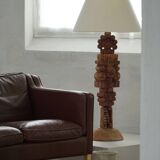 Stouby Møbelfabrik, two-seater sofa in mid-century style in brown leather, 1970s.