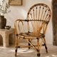 Vintage rattan peacock chair – 1970s