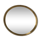 Old gilded round mirror, 33 cm