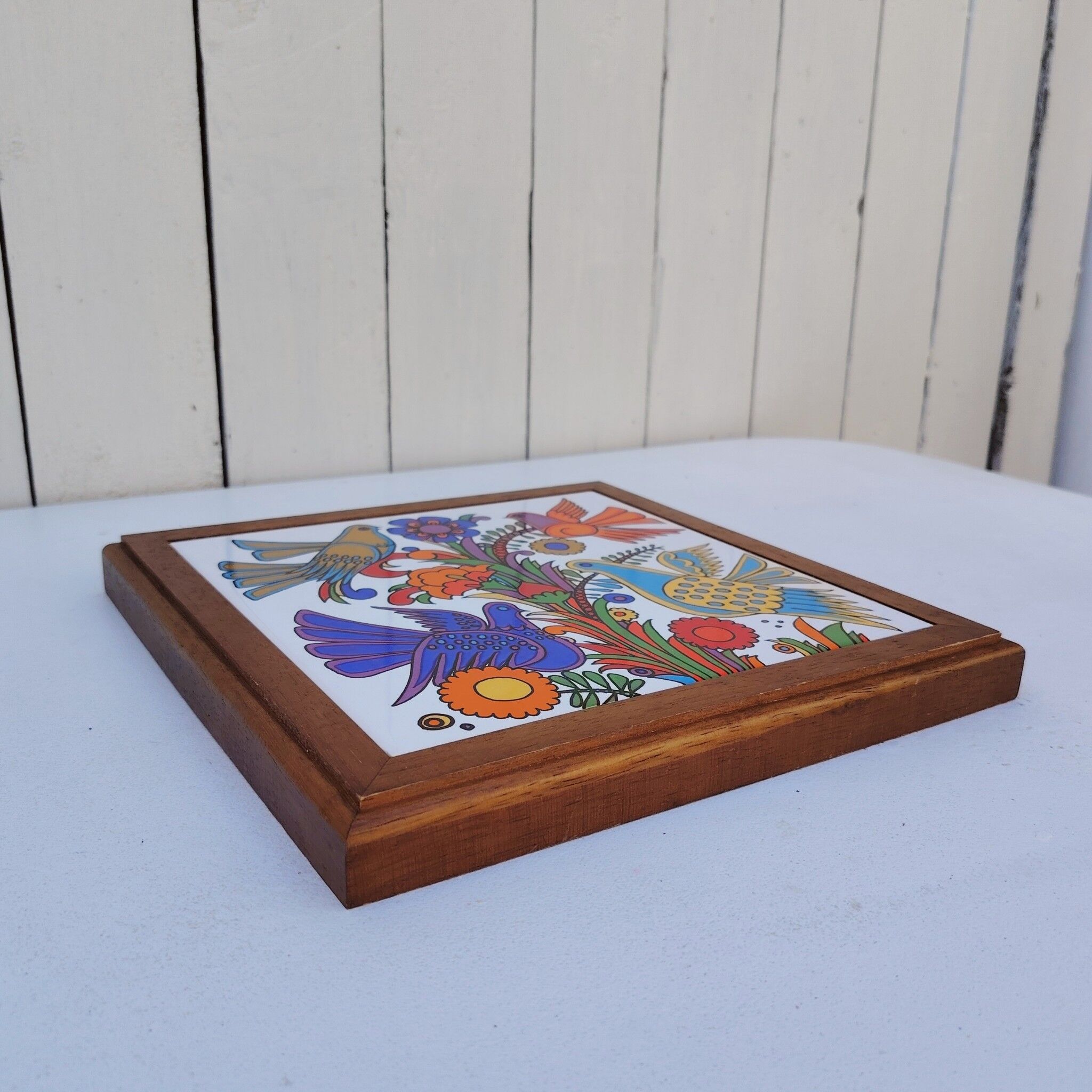 Villeroy & Boch porcelain trivet, Acapulco