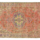 Anatolian handmade vintage rug 230 cm x 140 cm