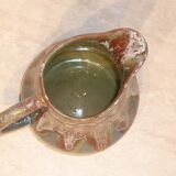 Fat Lava ceramic blue wine and water pitcher