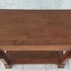 Walnut console restoration